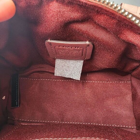 NWT Coach CJ524 Mini Rowan Crossbody With Puffy Diamond Quilting - Picture 6 of 6